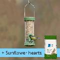 RSPB Ultimate easy-clean® seed bird feeder, small, with 1.8kg sunflower hearts product photo default T