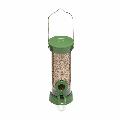 RSPB Ultimate easy-clean® seed bird feeder, small, with 1.8kg sunflower hearts product photo front T