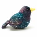 RSPB singing starling soft toy product photo side T