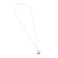 Sterling silver Blackbird necklace by Blackbird Jewellery product photo back T