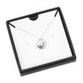 Sterling silver Blackbird necklace by Blackbird Jewellery product photo front T