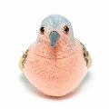 RSPB singing turtle dove soft toy product photo back T