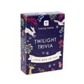 Twilight forest Christmas trivia cards product photo back T