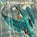 RSPB Wildlife in print linocut calendar 2025 product photo default T