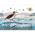 Winter wetlands Christmas cards, pack of 10 (2 designs) product photo side T