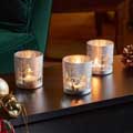 Winter wonderland tealight holders, set of three product photo default T