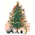 Woodland wonderland Christmas cards, pack of 10 product photo default T