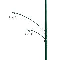 RSPB Bird feeder pole, short hook product photo side T