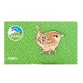 RSPB Wren pin badge product photo side T