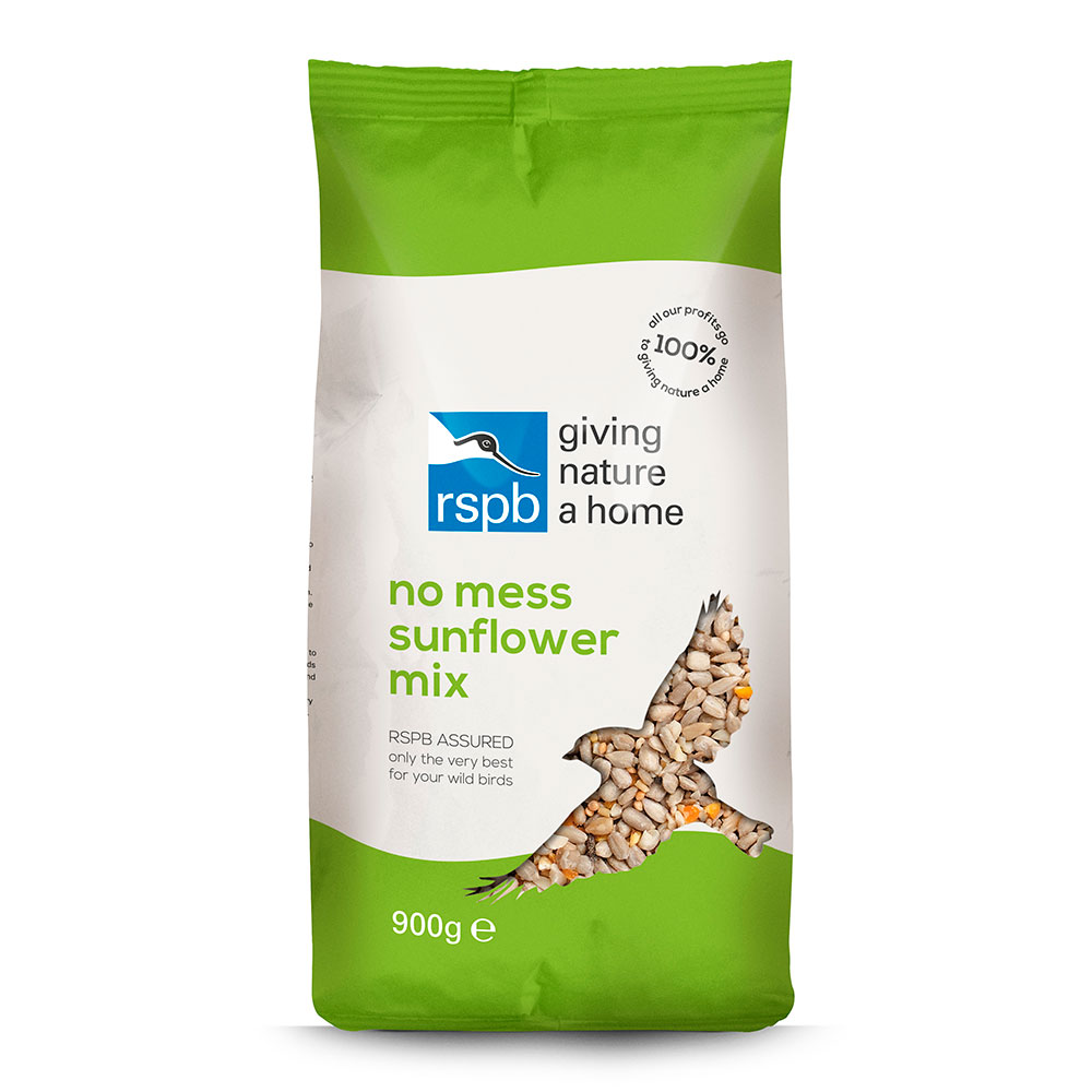 Nomess sunflower mix bird seed 900g Sunflower hearts & seeds