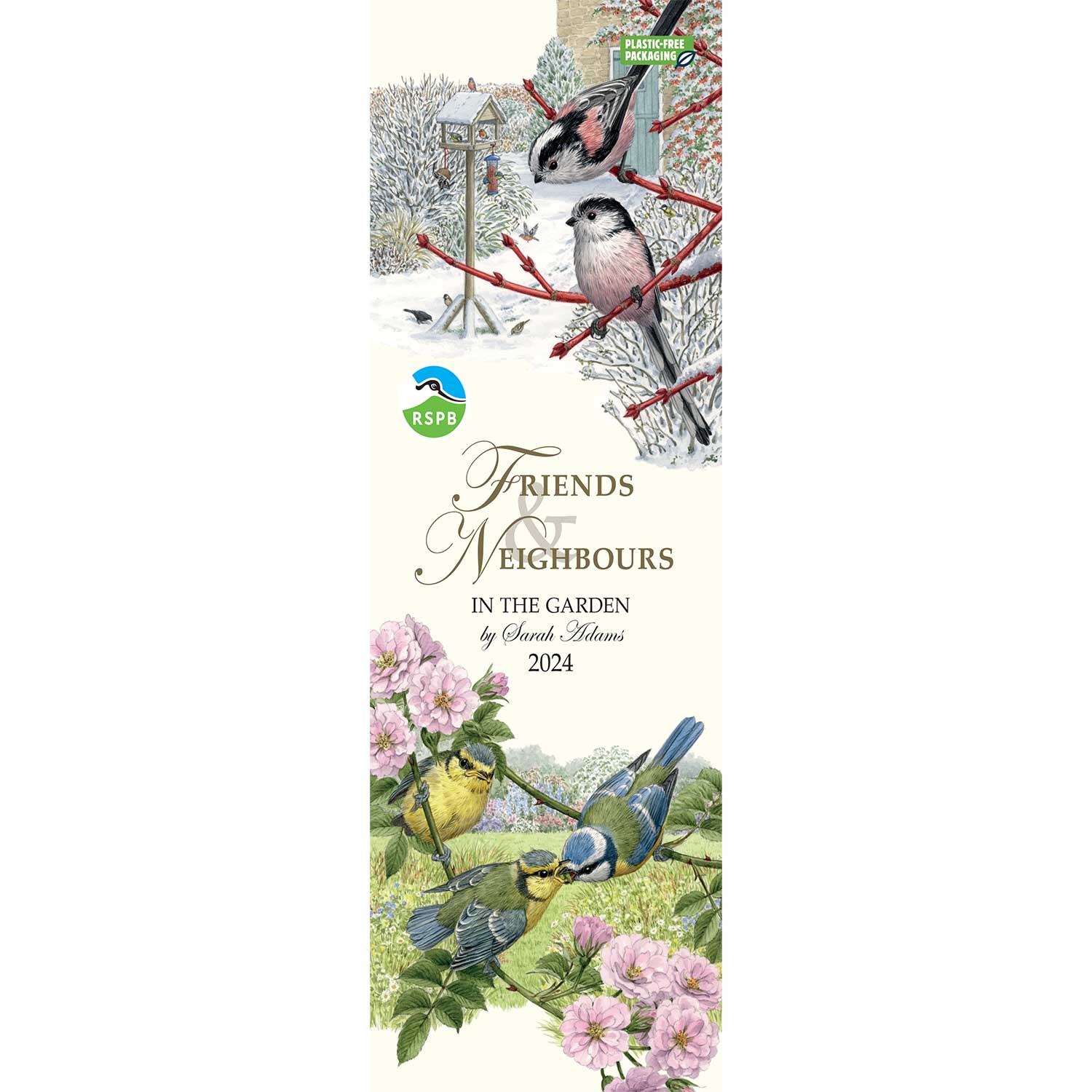 RSPB Friends and neighbours calendar 2024 Calendars & diaries