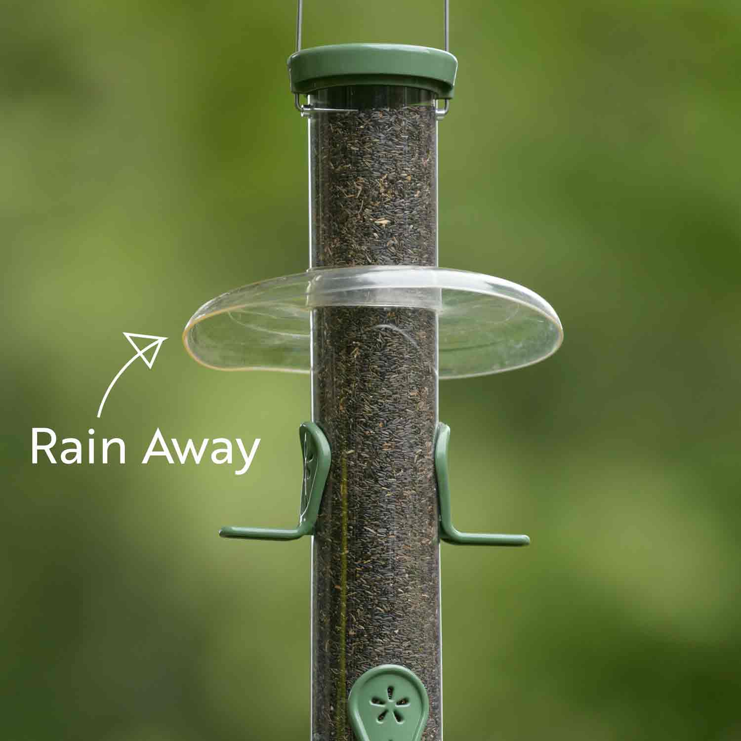 Rain Away Bird feeder rain guard Bird safety & hygiene