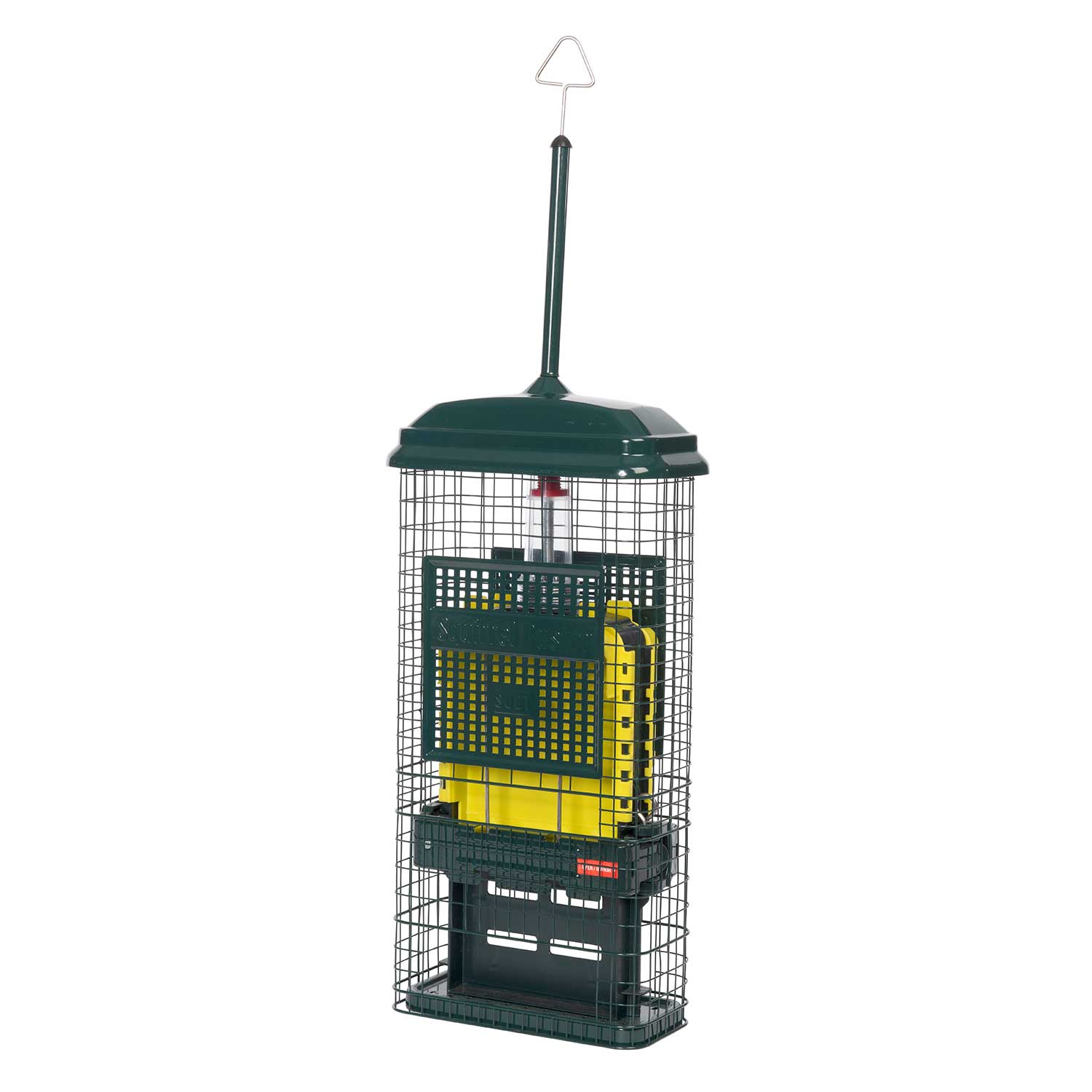 Squirrel Buster suet feeder Squirrel deterrent