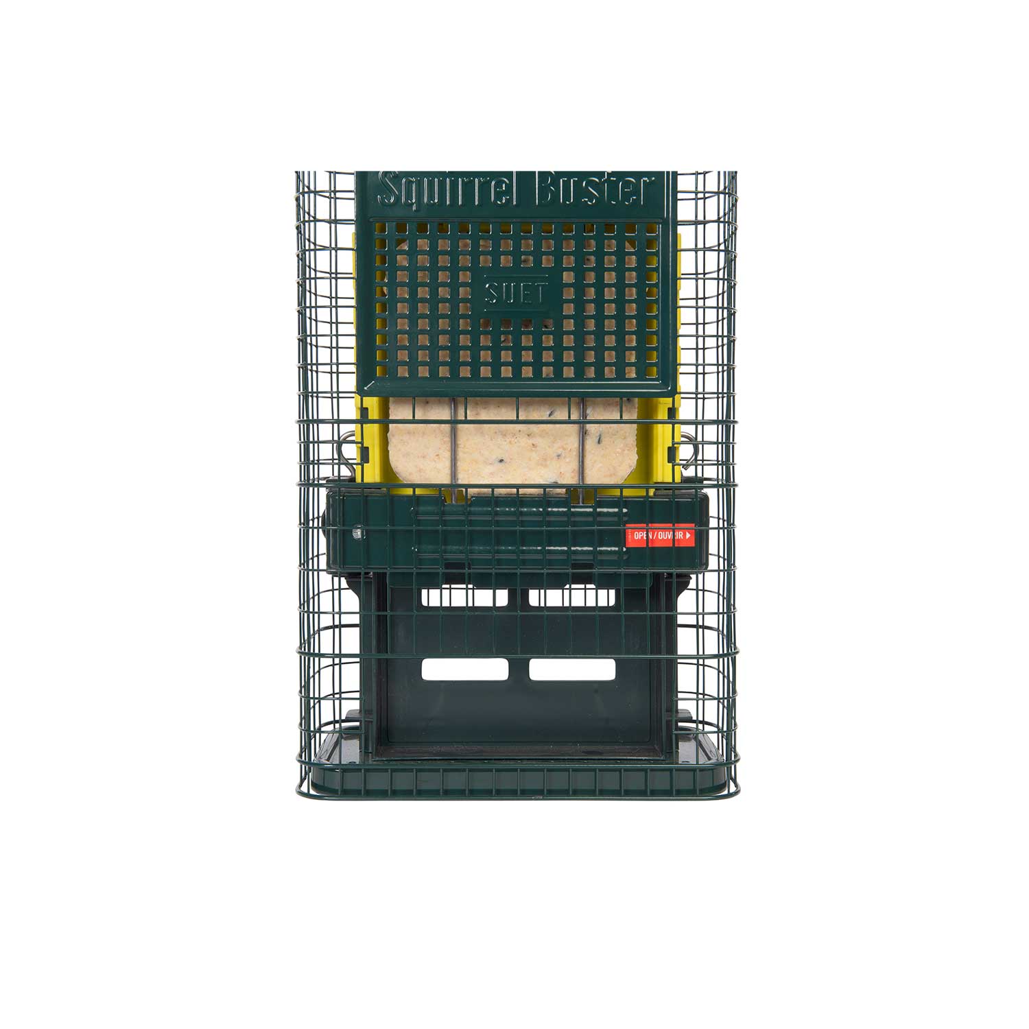 Squirrel Buster suet feeder Squirrel deterrent