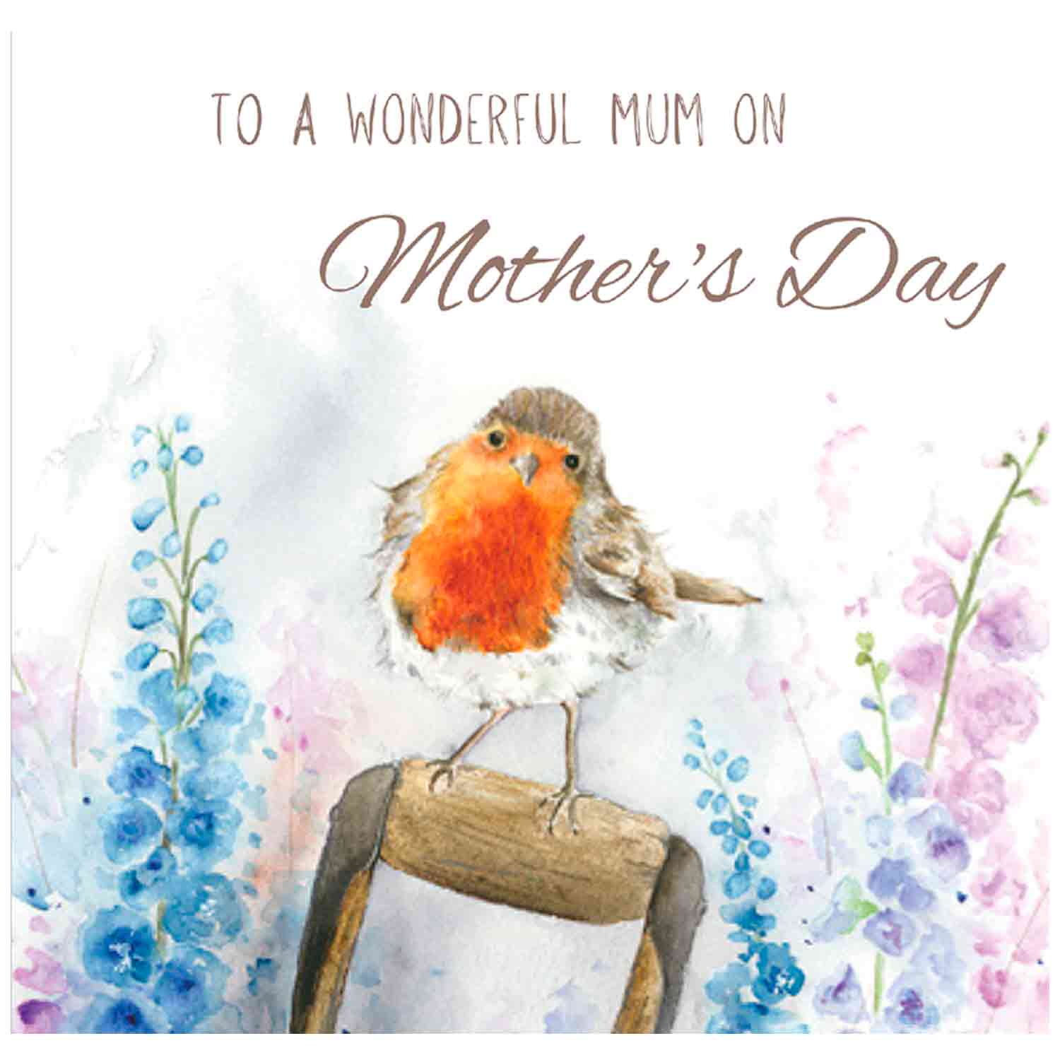 Robin Mother's Day card product photo